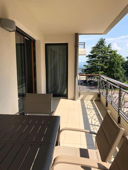 Appartement. La Coupole 2 Pieces Avec Vue 埃维昂莱班 外观 照片